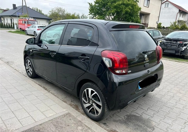 Peugeot 108 cena 19900 przebieg: 84000, rok produkcji 2018 z Biecz małe 154